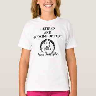 Nachfahren und Kochen Spaß Sonderpensionspensionen T-Shirt