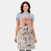 Nachfolge, Kandinsky Schürze (Getragen)