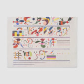Nachfolge, Kandinsky Seidenpapier (Vorderseite)