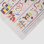 Nachfolge, Kandinsky Seidenpapier (Ausschnitt)