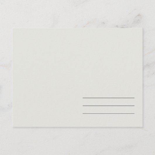 NACHFOLGENDE KACTUS-FLORALWASSERFARBE SAVE THE DAT ANKÜNDIGUNGSPOSTKARTE (Rückseite)