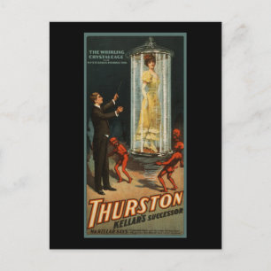 Nachfolger von Thurston Kellar Postkarte