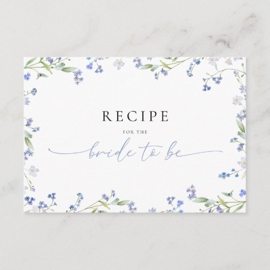 Nachfrage nach Blumenkohl-Brautparty Begleitkarte (Vorderseite)