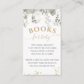 Nachfrage nach Green & Gold Baby Shower Begleitkarte (Vorderseite)