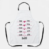 Nachfülldiagramm Schürze (Vorderseite)