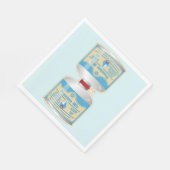 Nachfüllen von Gaskanistern für Lageröfen Serviette (Ecke)