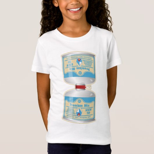 Nachfüllen von Gaskanistern für Lageröfen T-Shirt (Vorderseite)