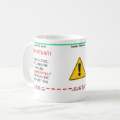 Nachfüllungs-Tee Kaffeetasse (Vorderseite Links)