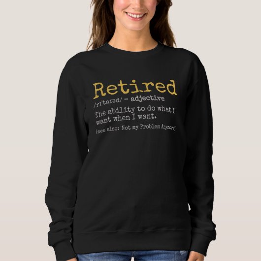 Nachgeschaltete Definition Sweatshirt (Vorderseite)