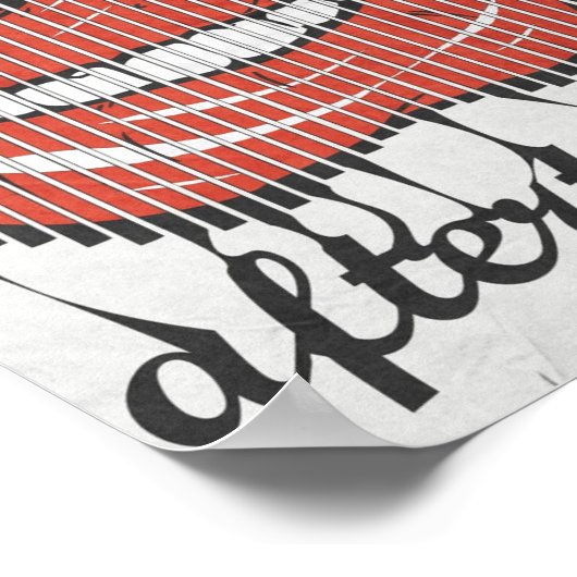 Nachgeschmack Poster (Ecke)