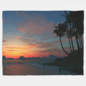 Nachglühen Fleecedecke (Vorderseite (Horizontal))