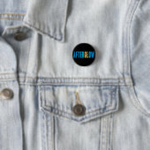 Nachglut-Knopf (kein Text) Button (Beispiel)