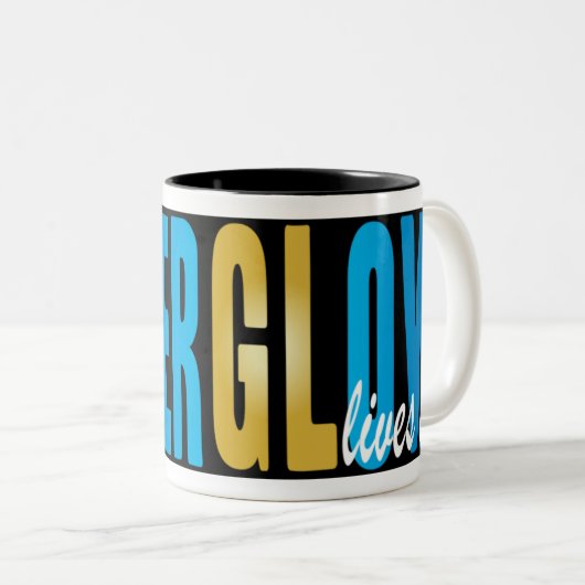 Nachglut-Tasse #3 Zweifarbige Tasse (VorderseiteRechts)