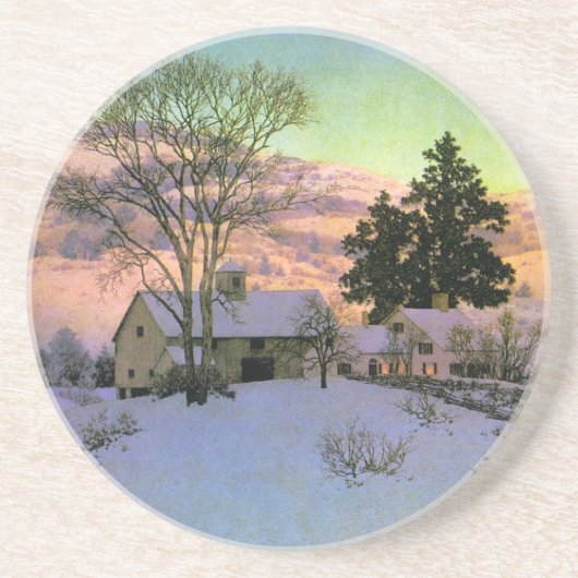 Nachglut-Untersetzer Sandstein Untersetzer (Vorne)