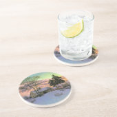 Nachglut-Untersetzer Sandstein Untersetzer (Seite)