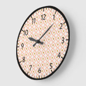 Nachhaltige Akryluhr Große Wanduhr (Winkel)