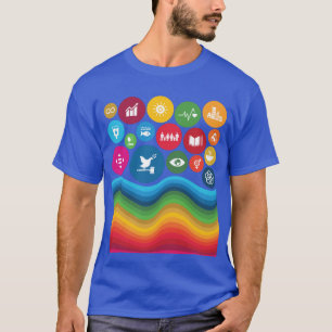 Nachhaltige Entwicklungsziele - Globale Ziele der T-Shirt