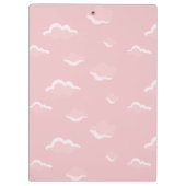 Nachhaltige, garnkomische Schafe Klemmbrett (Rückseite)