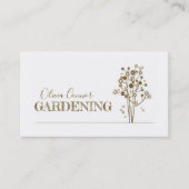 Nachhaltige Gartenpflege & Öko-freundliche Verfahr Visitenkarte (Vorderseite)