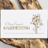 Nachhaltige Gartenpflege & Öko-freundliche Verfahr Visitenkarte