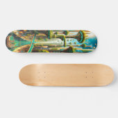 "Nachhaltige Höhen" Skateboard (Horizontal)