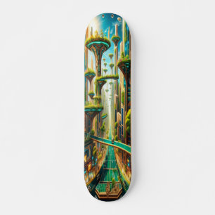 "Nachhaltige Höhen" Skateboard