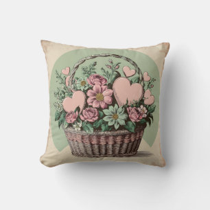 Nachhaltige Liebe, Vintage Charme Kissen