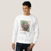 Nachhaltige Liebe, Vintager Charme Sweatshirt (Vorne ganz)