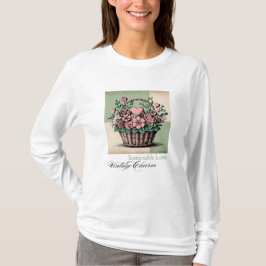 Nachhaltige Liebe, Vintager Charme T-Shirt