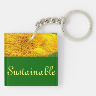 Nachhaltige Schlüsselanhänger Geschenke Grüner Gar