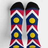 Nachhaltige Socken mit Denver-Fahne (Oben)