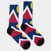 Nachhaltige Socken mit Denver-Fahne (Rechts)