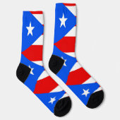 Nachhaltige Socken mit Fahne von Puerto Rico (Rechts)