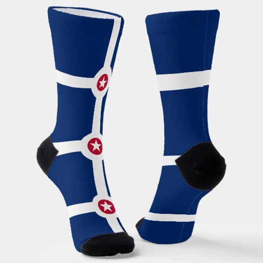 Nachhaltige Socken mit Indianapolis (Gewinkelt)