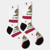 Nachhaltige Socken mit kalifornischer Flagge (Rechts)