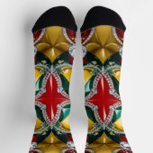 Nachhaltige Socken mit Los Angeles Colors (Oben)