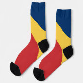 Nachhaltige Socken mit Seychellen-Farben (Linkes Detail)