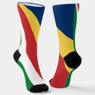 Nachhaltige Socken mit Seychellen-Farben