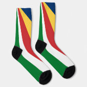 Nachhaltige Socken mit Seychellen-Farben (Rechts)