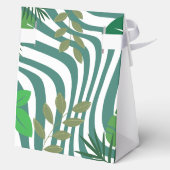 Nachhaltige Vorliebe Box Farbe Grün Blätter Natur Geschenkschachtel (Rückseite)