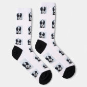 Nachhaltiger Premium-Crew-Sockel Socken (Rechts)