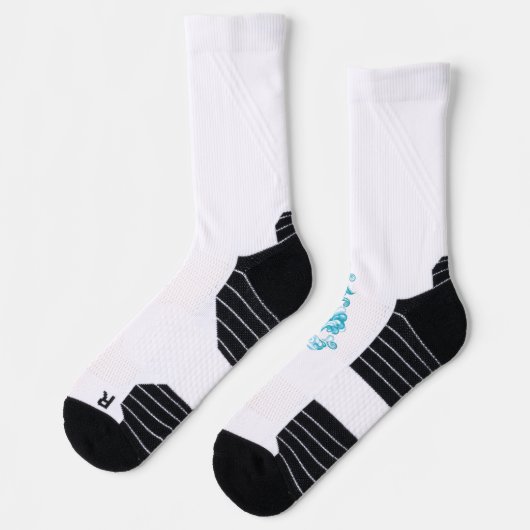Nachhaltiger Premium-Crew-Sockel Socken (Links)