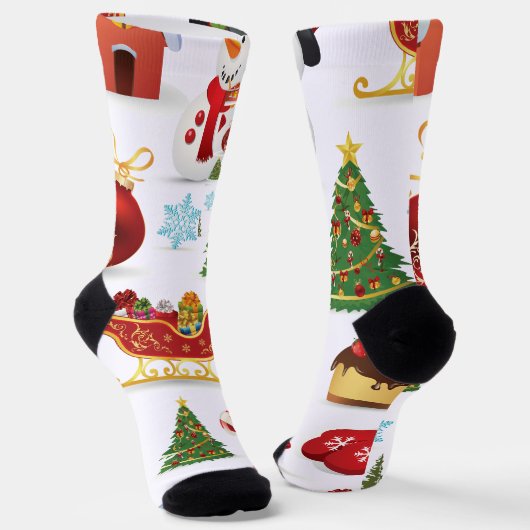 Nachhaltiger Premium-Crew-Sockel Socken (Gewinkelt)