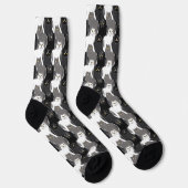 Nachhaltiger Premium-Crew-Sockel Socken (Rechts)