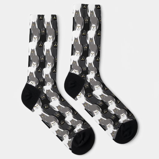 Nachhaltiger Premium-Crew-Sockel Socken (Rechts)
