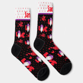 Nachhaltiger Premium-Crew-Sockel Socken (Rechts)