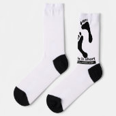 Nachhaltiger Premium-Crew-Sockel Socken (Linkes Detail)
