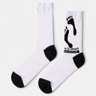 Nachhaltiger Premium-Crew-Sockel Socken