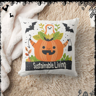 NachhaltigesLeben ExDesigner Halloween Kissen