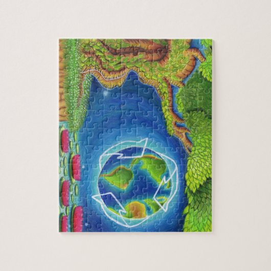 NACHHALTIGKEIT PUZZLE (Vertikal)